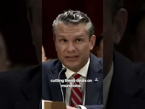 Hegseth’s Sharp Attack on Lloyd Austin Goes Viral During Budget Hearing #shorts