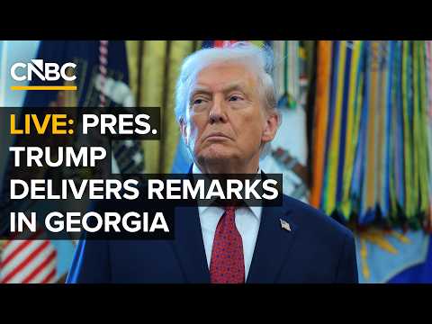 LIVE: President Trump delivers remarks in Georgia — 7/22/2026