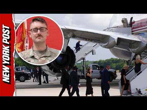 Family of Fallen Soldier Flies on Air Force One With Trump