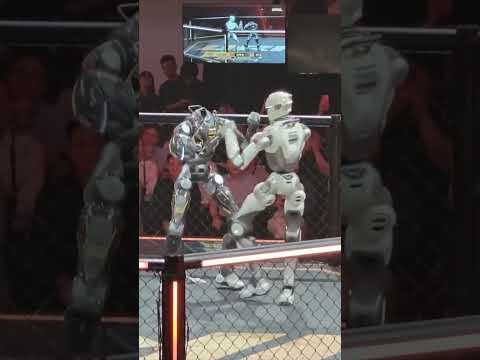 Losing a Head Doesn’t Stop This Robot From Battling Another in the Ring #shorts