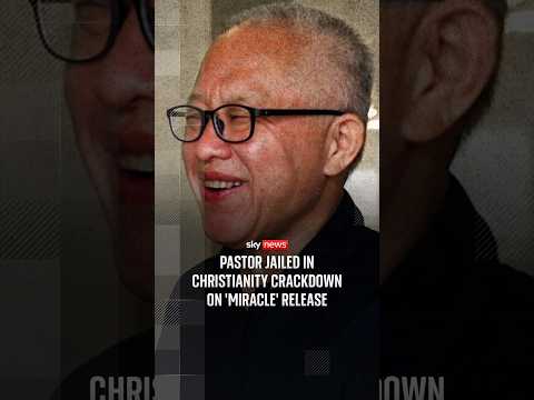 Pastor jailed in Christianity crackdown on ‘miracle’ release
