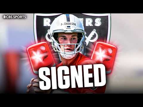 Fernando Mendoza signs rookie deal | Will he start Week 1? 🤔