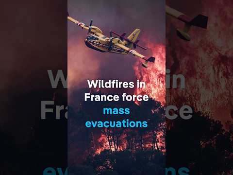 Evacuations ordered as wildfire threatens communities in southwest France | DW News