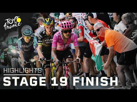 Tour de France 2026 Highlights: Stage 19 finish | Cycling on NBC Sports