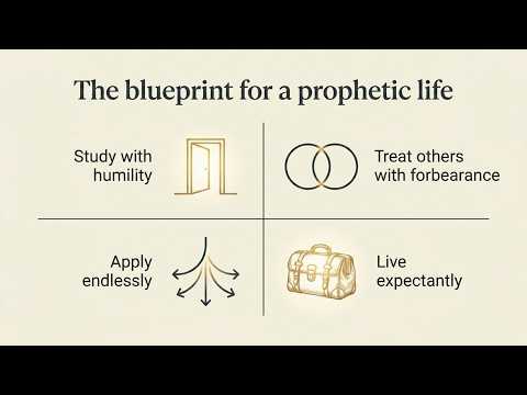 THE PURPOSE OF BIBLICAL PROPHECY–Living in Expectant Hope
