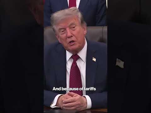 Trump Doubles Down on Tariffs After Supreme Court Ruling #shorts