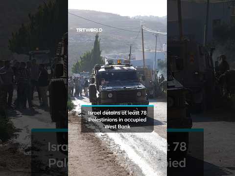 Israeli army carries out wide-scale operations in occupied West Bank