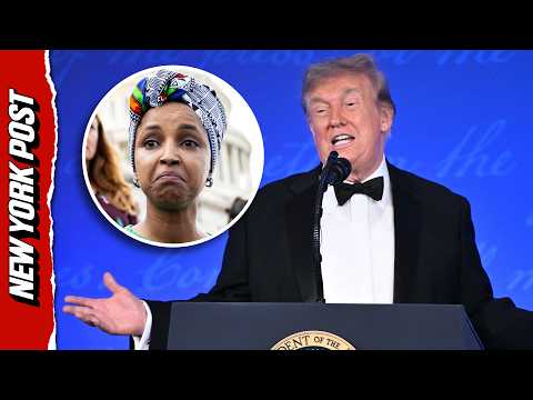 Trump BASHES Ilhan Omar During WHCD Speech: ‘She Also Calls Her Brother Husband #1’