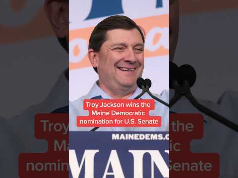 Troy Jackson wins the Maine Democratic Nomination for U.S. Senate