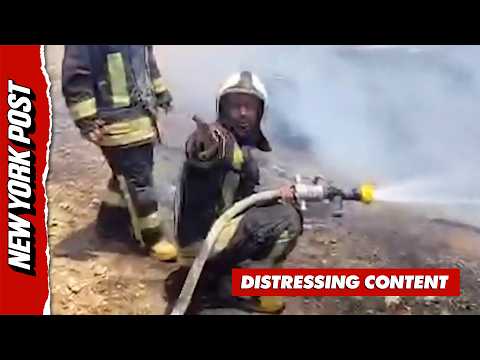 Horrific Aftermath of Bus Collision That Killed 35 People in Syria