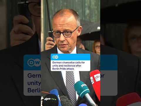 German chancellor calls for unity and resilience after Berlin Pride attack | DW News