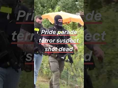 Suspect of Berlin Pride parade terror attack shot and killed by police | DW News