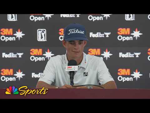 Jackson Koivun: Beating Scottie Scheffler for 3M Open title ‘hasn’t set in yet’ | Golf on NBC Sports