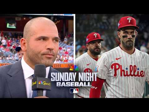 Bryce Harper, Kyle Schwarber face ‘pressure’ to carry Phillies | Sunday Night Baseball | MLB on NBC