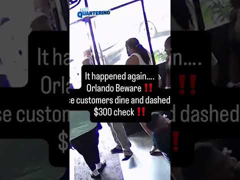 Family Allegedly Skips Out On A $300 Restaurant Bill #Restaurant #Family #Caught #Viral