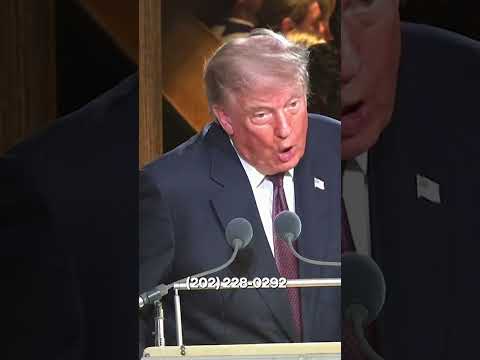 Trump gives out Lindsey Graham’s phone number at senator’s funeral service #shorts