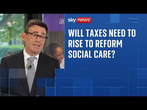 PM declines to rule out tax rises – and says he faces ‘difficult decisions’ to reform social care