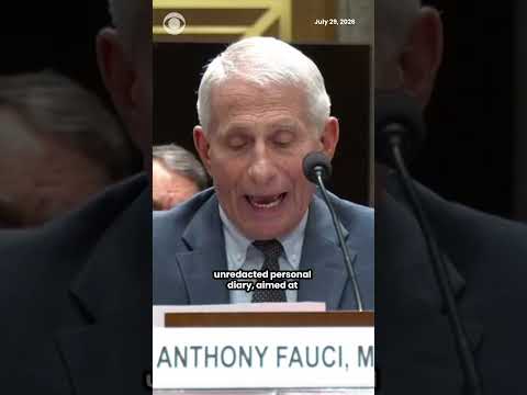 Fauci invokes Fifth Amendment during hearing on COVID-19 origins #shorts