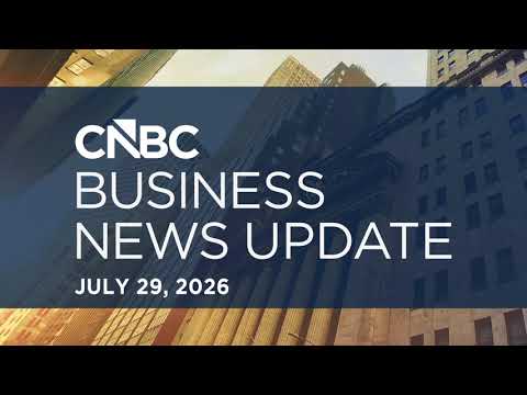 Market Midday: Stocks Slide, Dow Falls 850, Nasdaq in Correction • 7/29/26