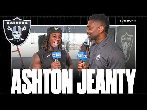 Ashton Jeanty reveals MAJOR diet change this offseason, talks goals for Raiders under new regime 👀