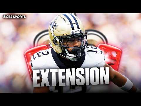 Saints, Chris Olave agree to 4-year, $132M extension 🚨