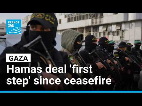 Hamas disarming would be ‘first concrete step to re-energise peace plan’, but questions remain