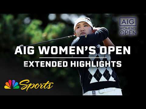 Highlights: 2026 AIG Women’s Open, Round 2 | Golf on NBC Sports