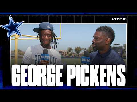 George Pickens talks contract negotiations with Cowboys, reveals his favorite catches from last year