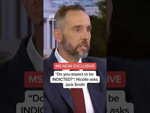 MS NOW EXCLUSIVE: “Do you expect to be INDICTED?”: Nicolle asks Jack Smith