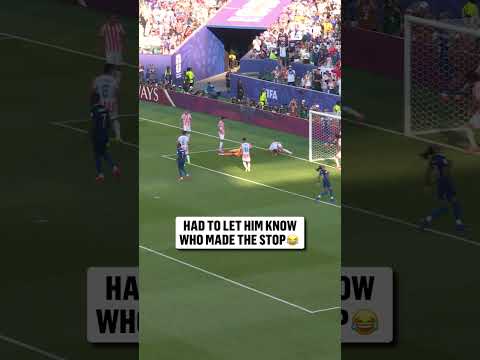 Juan Cáceres making his presence known