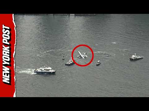 Seaplane Crashes Into East River With 8 Onboard