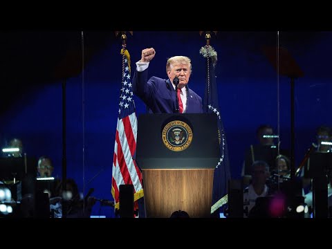 Trump brands Democrats as “communists” in July 4th speech