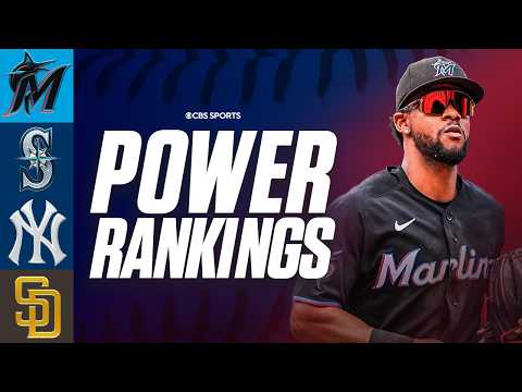Latest MLB Power Rankings: Marlins consistency, Mariners AL West lead, & Yankees fall without Judge