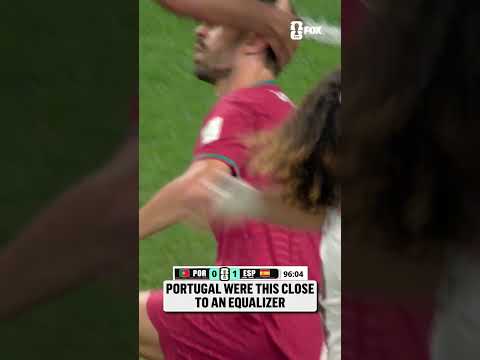Portugal is going to be thinking of this moment for a while