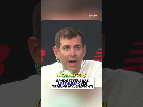 The Jaylen Brown trade wasn’t an easy one for Brad Stevens #celtics #76ers #nba