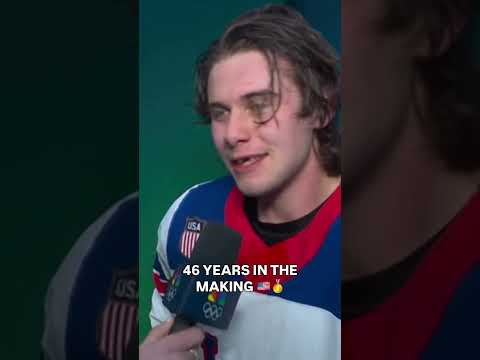 We will never forget Jack Hughes’ Golden Goal 🏒