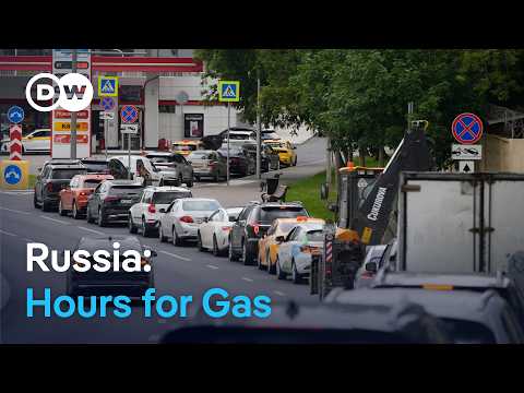 As fuel runs low, frustration grows inside Russia | DW News