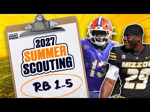 Top 5 Running Backs In The 2027 NFL Draft Class RIGHT NOW