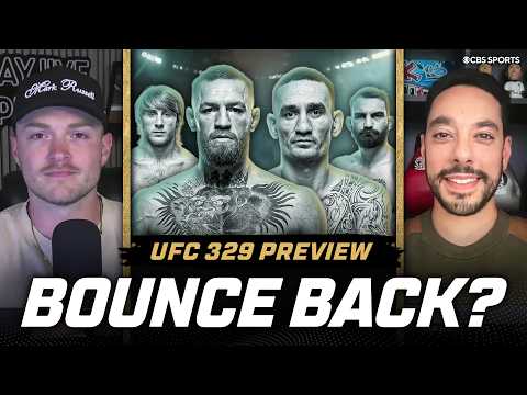 Conor McGregor, Max Holloway, Paddy Pimblett: Which big name will bounce back at UFC 329? | Preview