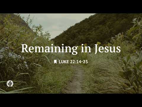 Remaining in Jesus | Audio Reading | Our Daily Bread Devotional | July 1, 2026
