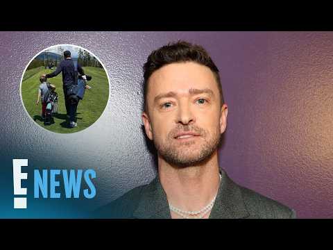 Justin Timberlake and Son Phineas, 5, Hit the Golf Course | E! News