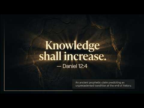 DO YOU SEE THIS SIGN OF THE END—THE UNIVERSAL ACCESS TO ALL AVAILABLE KNOWLEDGE?