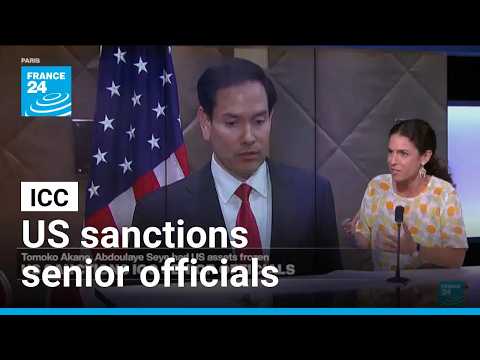 ICC says US sanctions ‘flagrant attack’ on court independence • FRANCE 24 English