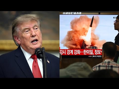 North Korea launches missiles as Trump seeks Kim Jong Un meeting this year