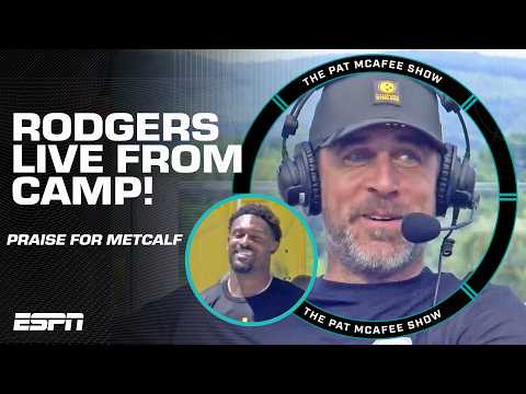 Aaron Rodgers joins the show and gives DK Metcalf his flowers ๐บ๐ | The Pat McAfee Show
