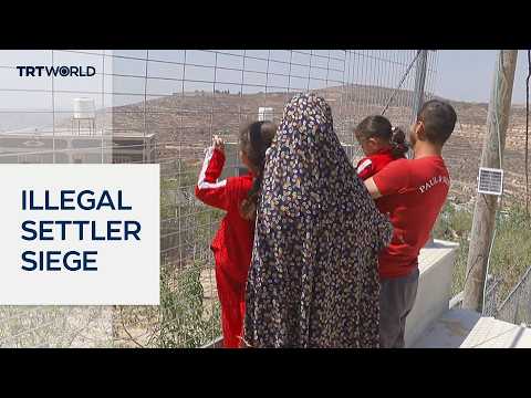 Young sisters trapped by illegal Israeli settler siege