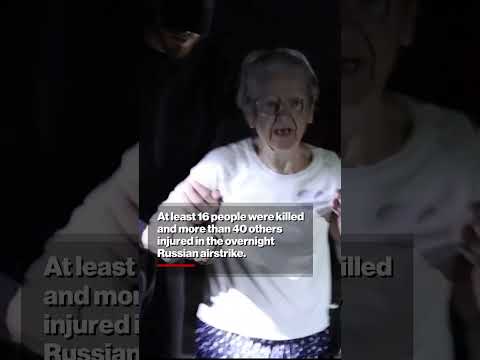 Grieving Grandma Breaks Down After Grandson Killed in Kyiv #shorts
