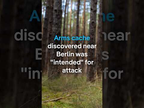 Arms cache discovered near Berlin was ‘intended’ for attack | DW News