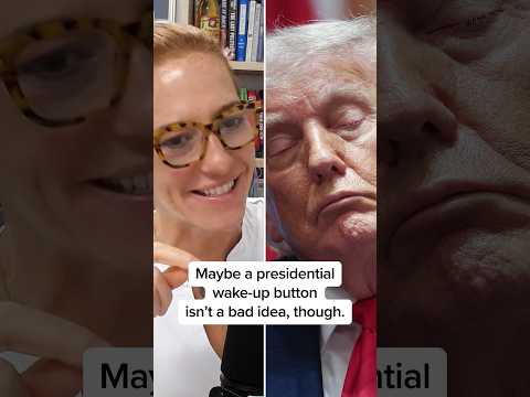 Maybe a presidential wake-up button isn’t a bad idea, though.
