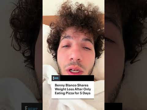 Benny Blanco is not so sick of the same old pizza. 🍕(🎥: TikTok/itsbennyblanco)
